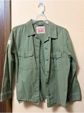 Levi's Olive Green Utility Jacket
